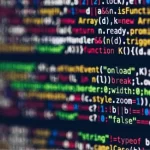 javascript sort code written on a screen